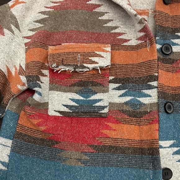 Multicolor Patterned Jacket - Picture 6 of 11